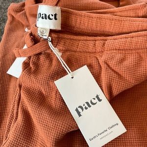 Brand new wearpact.com joggers   Brand new with tags   Amber brown